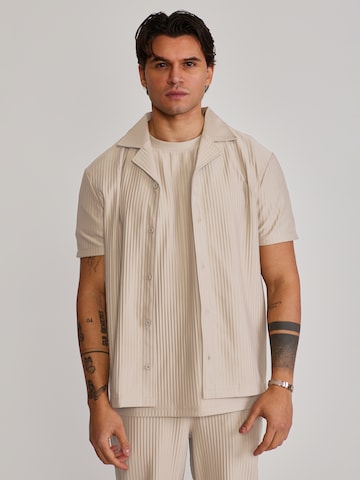 T-Shirt SikSilk en blanc : devant