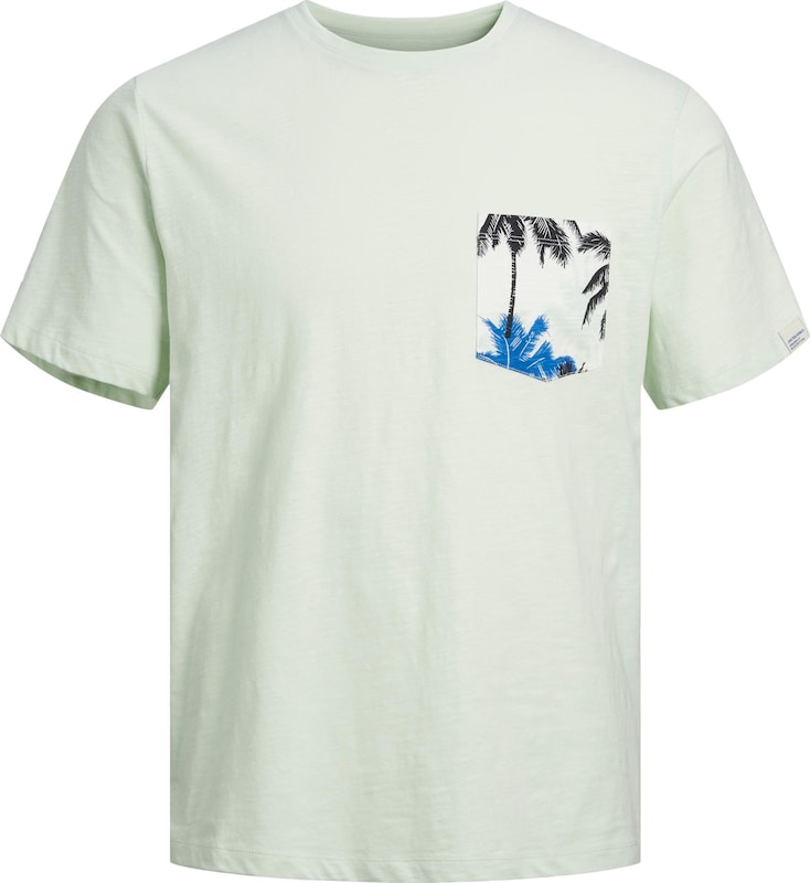 JACK & JONES T-Shirt 'Tulum' in Royalblau Pastellblau JACK & JONES T-Shirt 'Tulum' in Royalblau Pastellblau