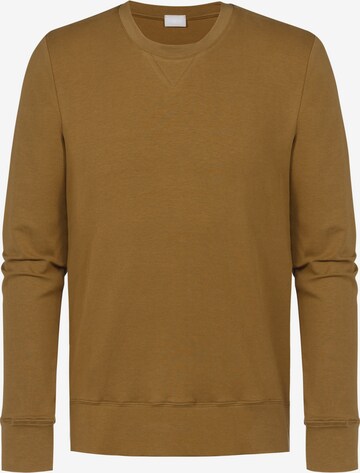 Sweat-shirt Mey en marron : devant