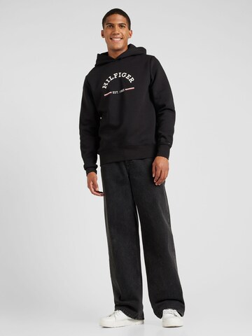 TOMMY HILFIGER - Sudadera en negro