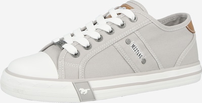 MUSTANG Sneaker in braun / grau / weiß, Produktansicht