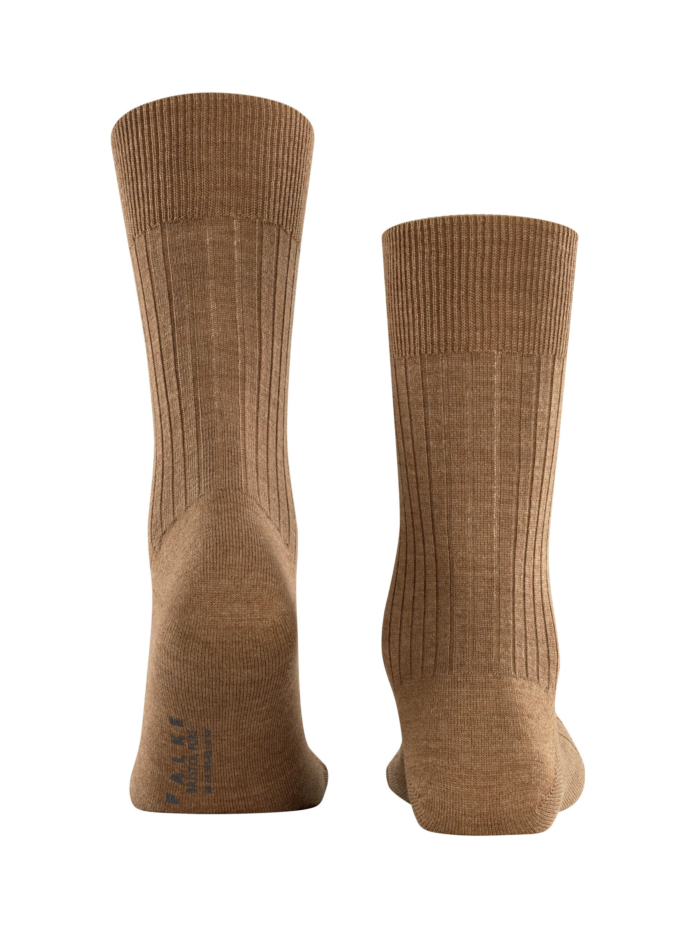 FALKE Socks 'Bristol Pure' in Brown