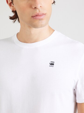 G-STAR Tričko 'Graw' - Biela