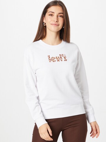 Sweat-shirt LEVI'S ® en blanc : devant