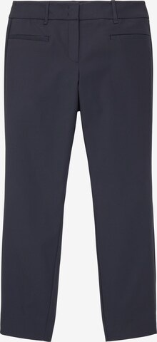 Regular Pantalon 'Mia' TOM TAILOR en bleu : devant
