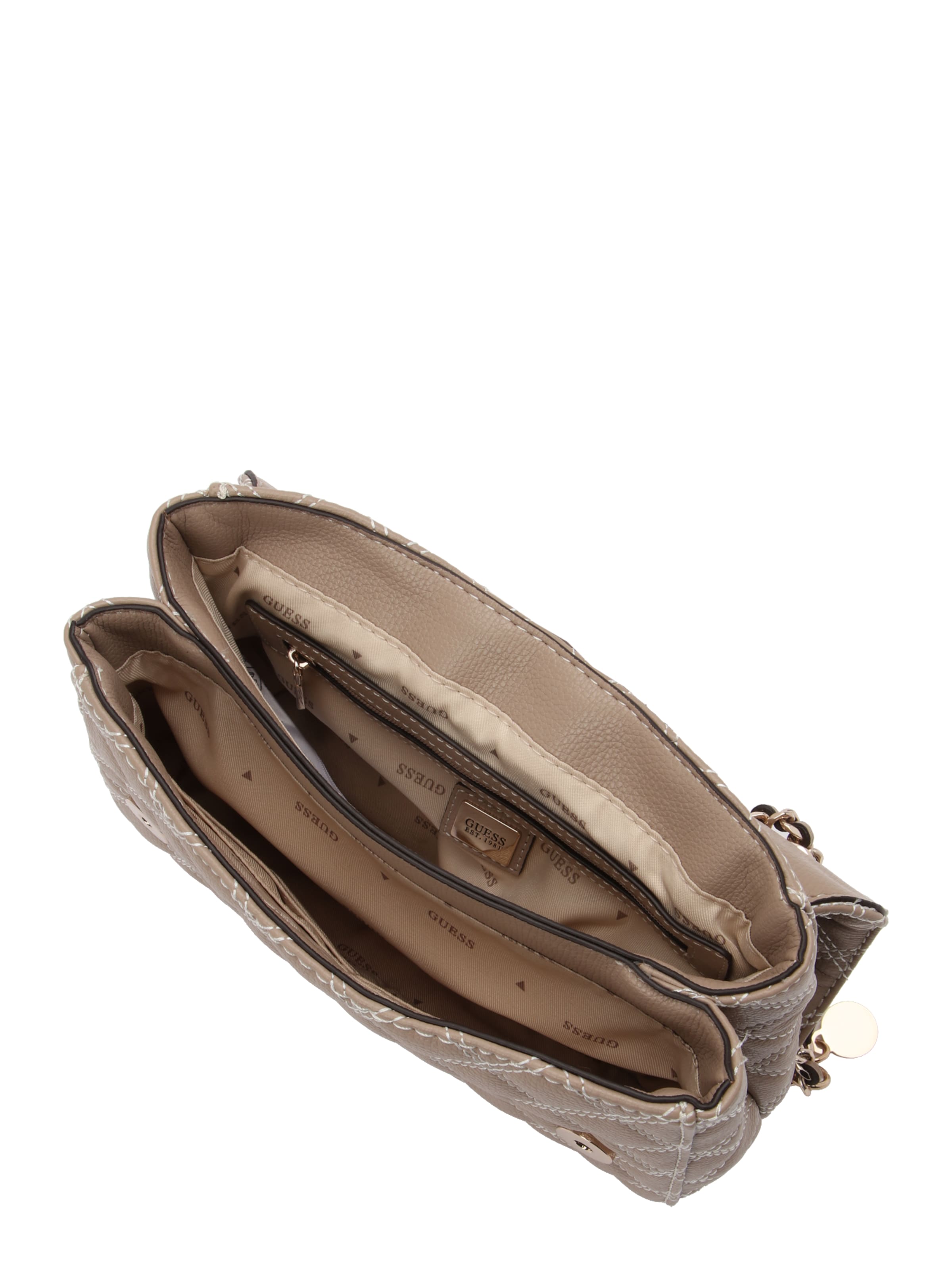 GUESS Schoudertas 'Giully II' in Beige