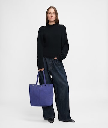 Sac bandoulière Liebeskind Berlin en violet : devant