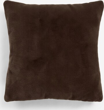 ESSENZA Pillow 'Furry' in Brown: front