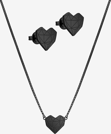 Liebeskind Berlin Jewelry Set in Black: front