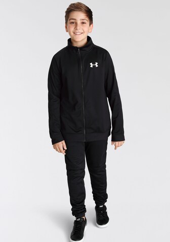 Survêtement UNDER ARMOUR en noir : devant