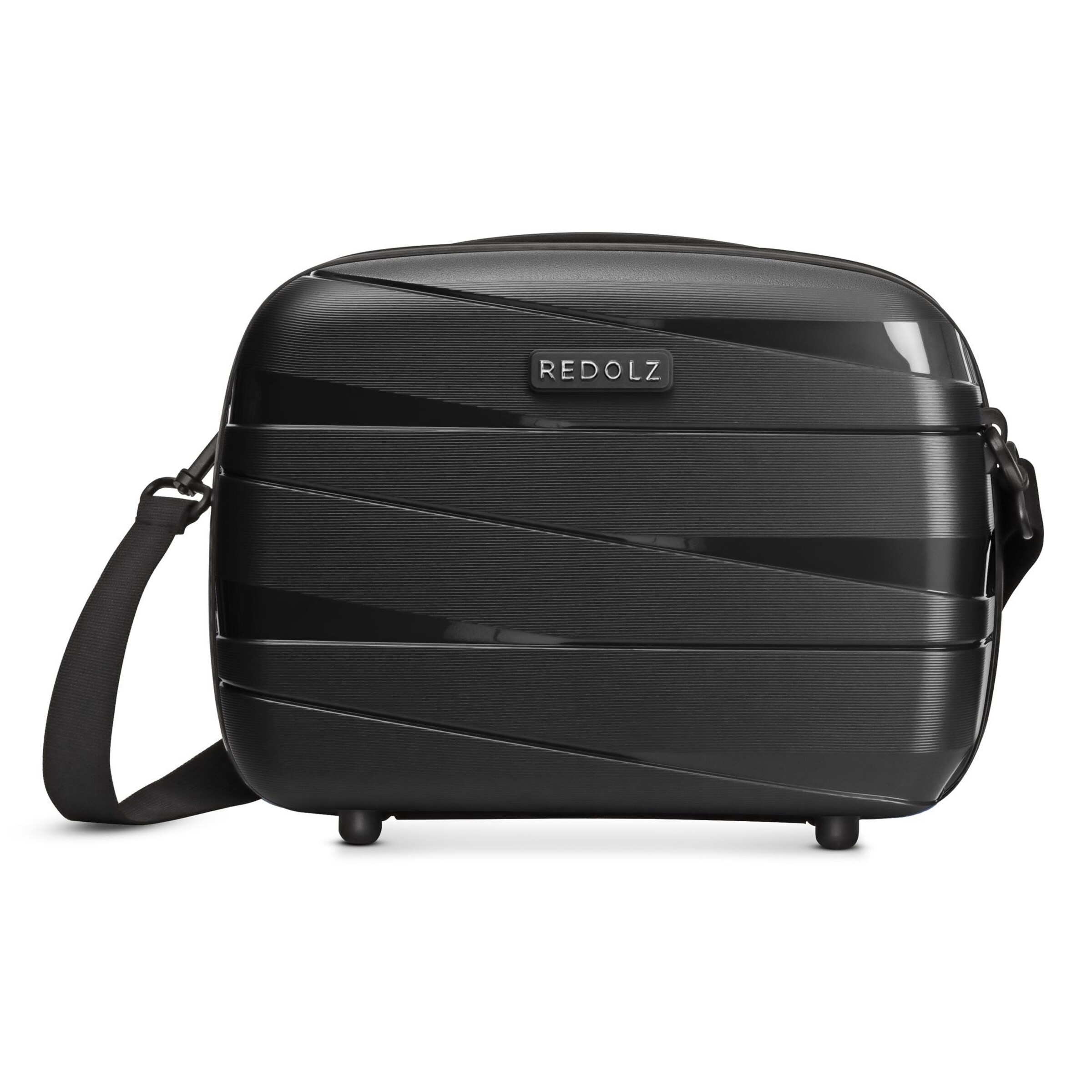 Redolz Kulturtasche 'Essentials 10' in Schwarz: Vorderseite