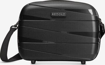 Redolz Toiletry Bag 'Essentials 10' in Black: front