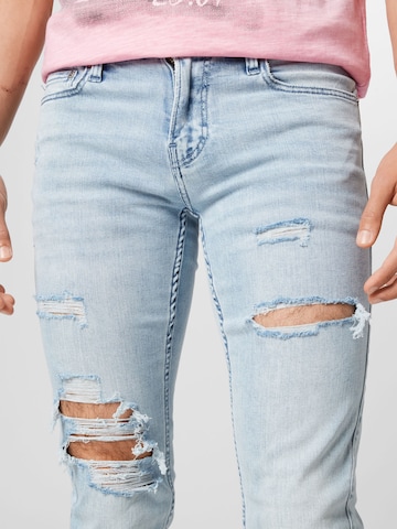 HOLLISTER Slimfit Jeans i blå