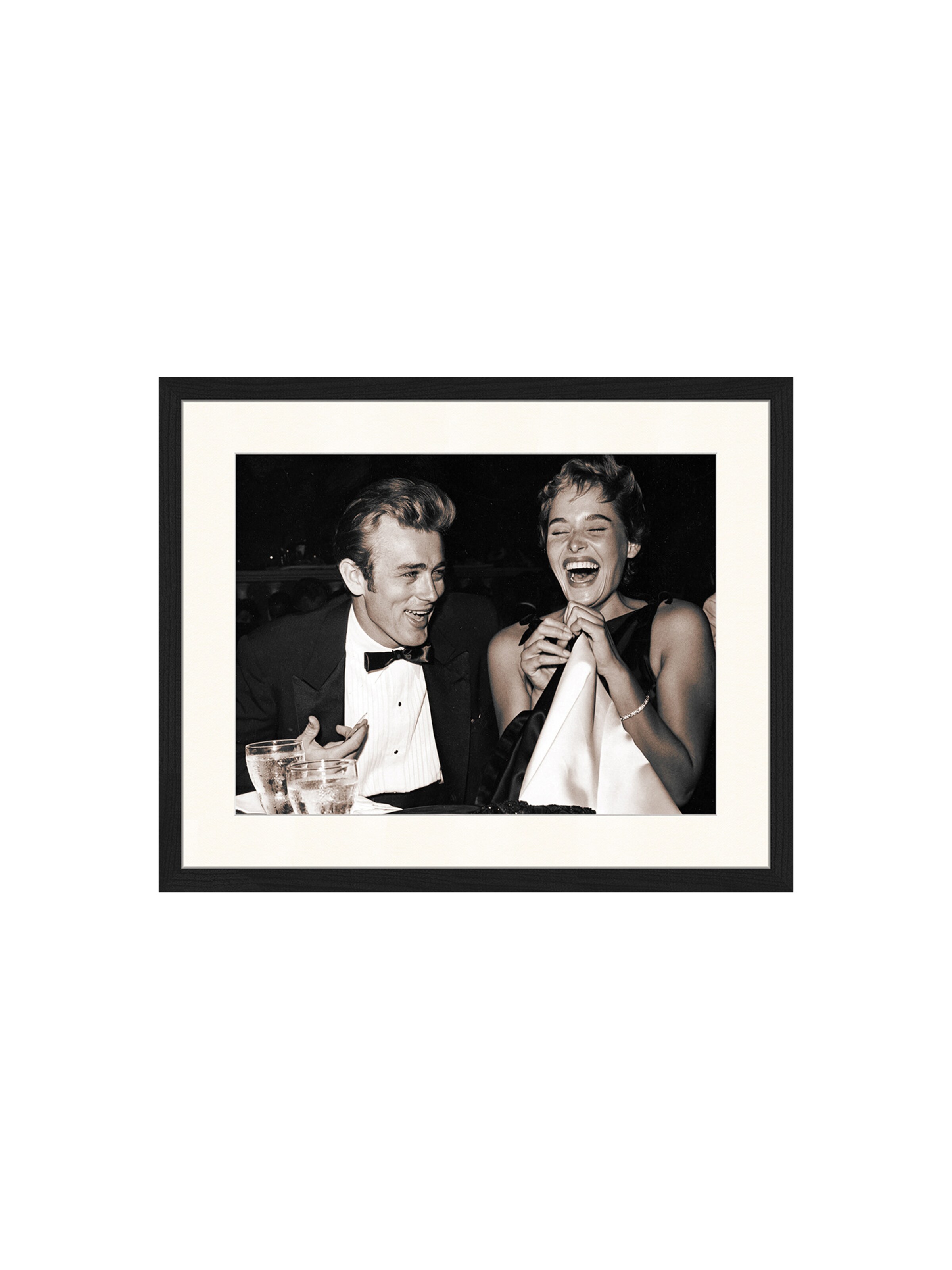 Jacob Baden Image ' James Dean & Ursula Andress Date Night ' in Black: front
