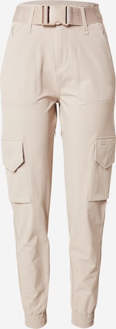 Aim'nTapered Sportske hlače - bež boja: prednji dio