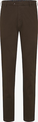 MEYER Chino Pants 'Bonn' in Brown: front