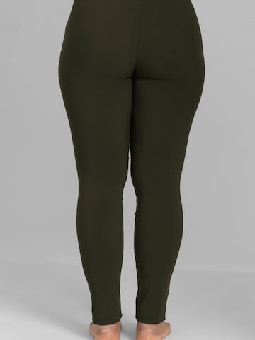 SANDGAARD Skinny Leggingsit 'Copenhagen' värissä vihreä