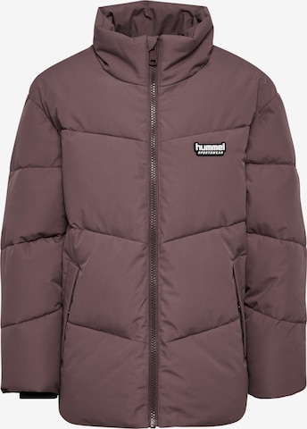 Hummel Between-Season Jacket in Brown: front