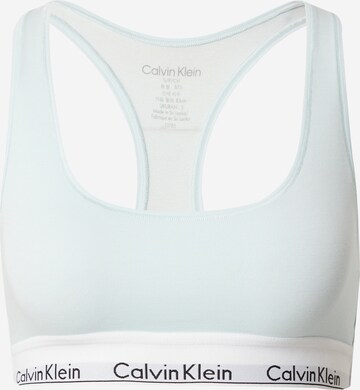 Calvin Klein Underwear Bralette Bra in Blue: front