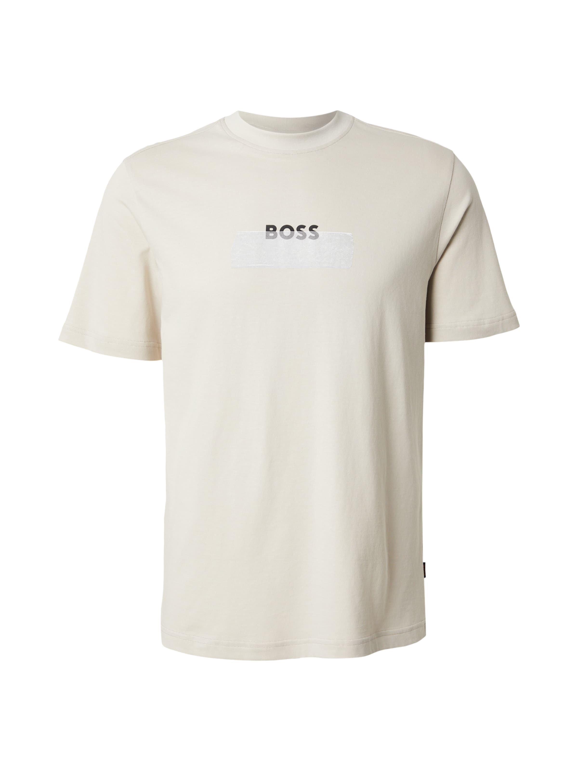BOSS Shirt in Beige: voorkant