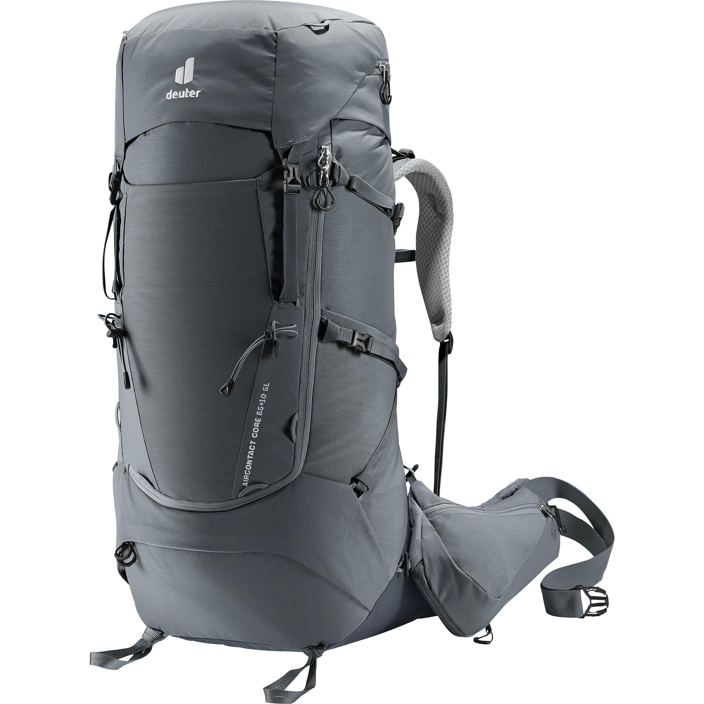 DEUTER Sports Backpack 'Aircontact Core' in Grey: front