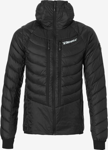 Rehall Winter Jacket 'Poke-R Combi Downlook' in Black: front