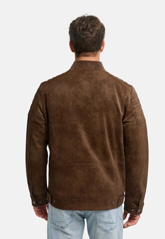 INDICODE JEANS Jacke 'Maxhole' in Braun