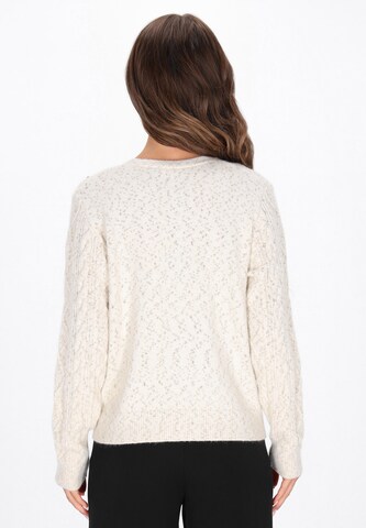 faina - Casaco de malha em branco