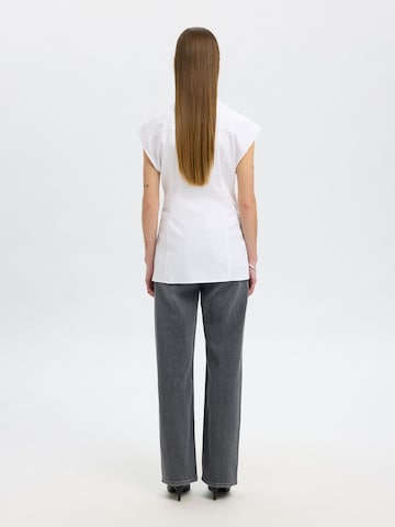 Camicia da donna di SELECTED in bianco