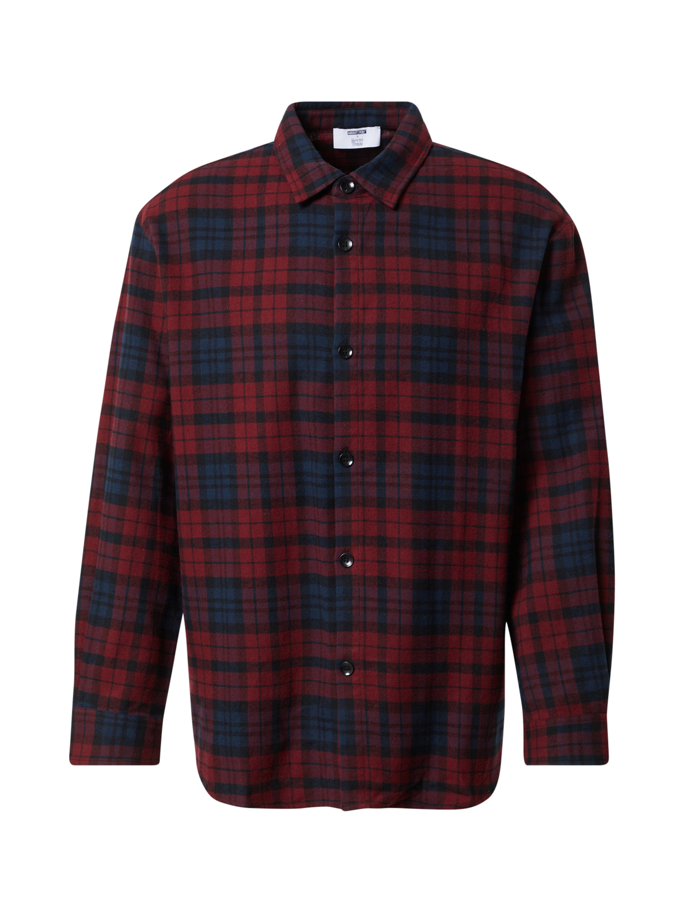 TRAPP Camisa 'Ruben' en azul / rojo, Vista del producto