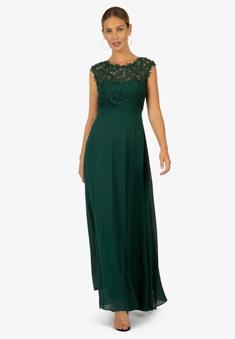 Robe de soirée Kraimod en vert : devant