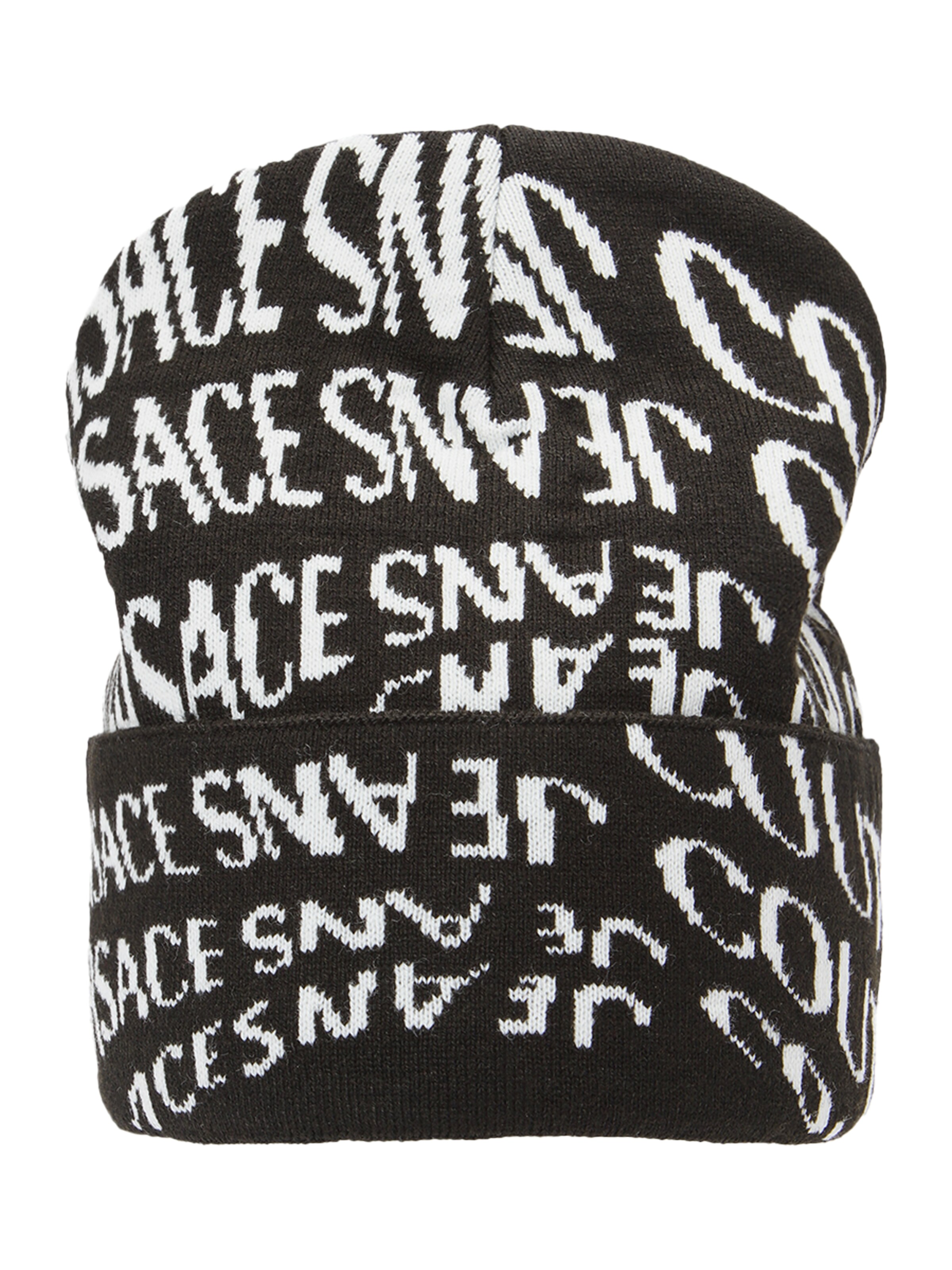Bonnet Versace Jeans Couture en noir