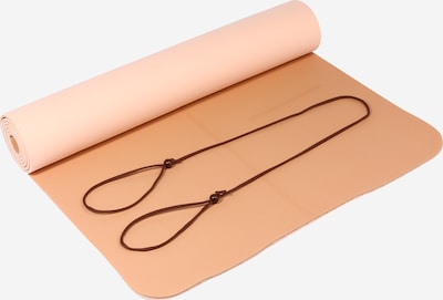 bahé yoga Tapis 'ELEMENTARY' en abricot, Vue avec produit