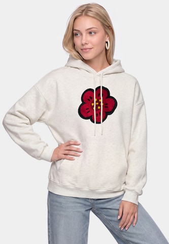 MYMO - Sudadera en blanco: frente