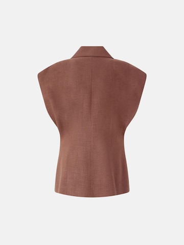 PINKO Tussenjas 'PINKO FLOELLA GIACCA FRISOTTINO GIACCA' in Bruin