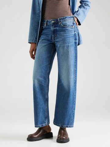 Monki Loosefit Τζιν σε μπλε: μπροστά