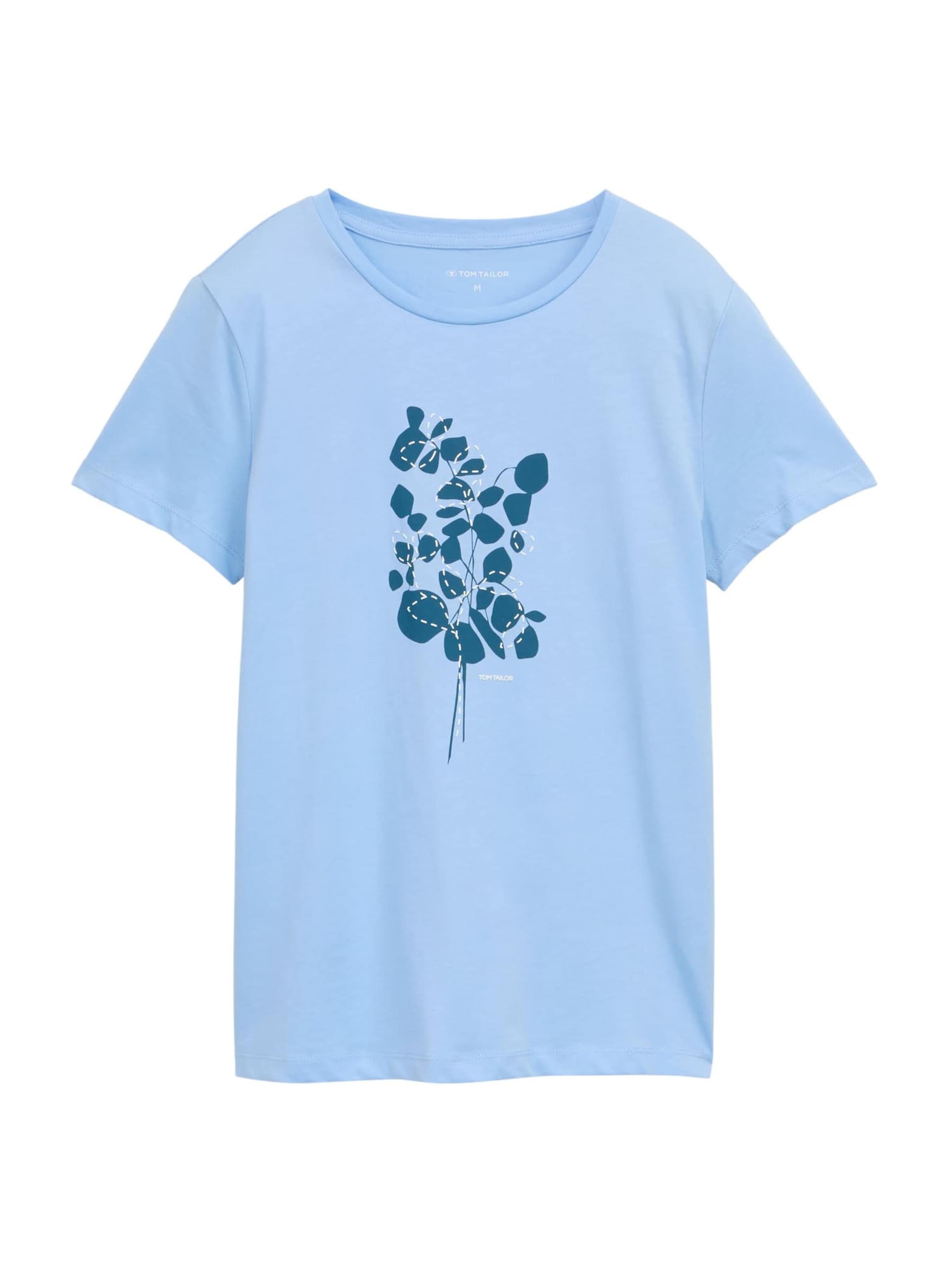 TOM TAILOR Футболка в Синий: спереди