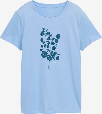 T-shirt TOM TAILOR en bleu : devant