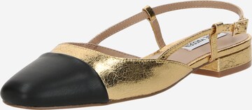 Ballerines 'BELINDA' STEVE MADDEN en or : devant