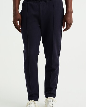 Regular Pantalon de sport WE Fashion en bleu : devant