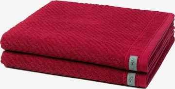 ROSS Towel 'Smart' in Red: front