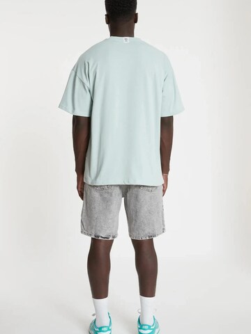 YSPT Studio Shirt 'CITYSCAPE' in Grün