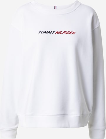 TOMMY HILFIGER Mikina – bílá: přední strana