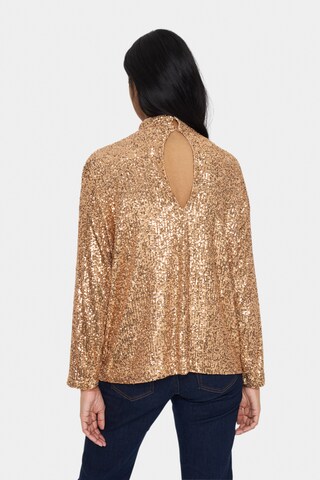 SAINT TROPEZ Blouse 'Reyana' in Goud