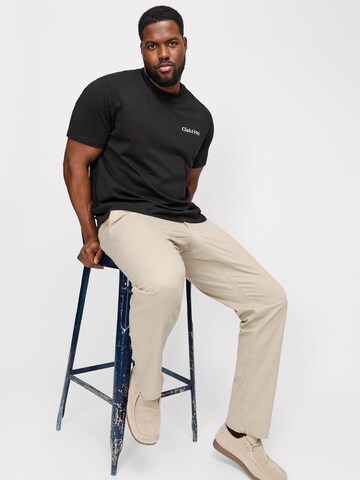 Jack & Jones Plus Slimfit Chino 'JPSTMarco JJDave' in Beige