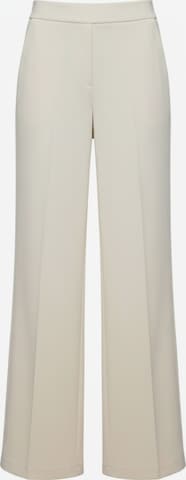 WEARABLE STORIES Bandplooibroek 'Saar' in Beige: voorkant