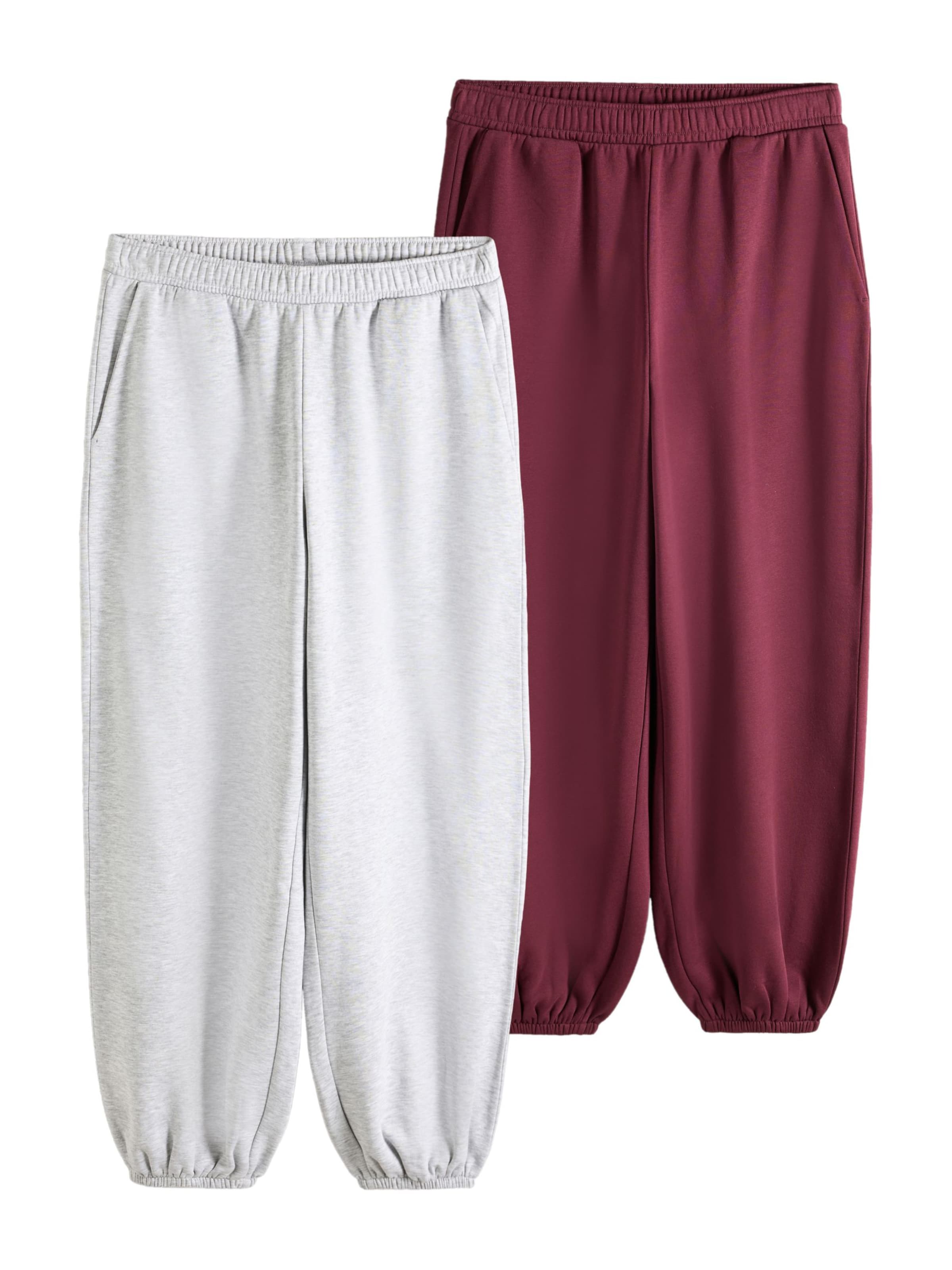 The Set Tapered Housut värissä harmaa: etupuoli