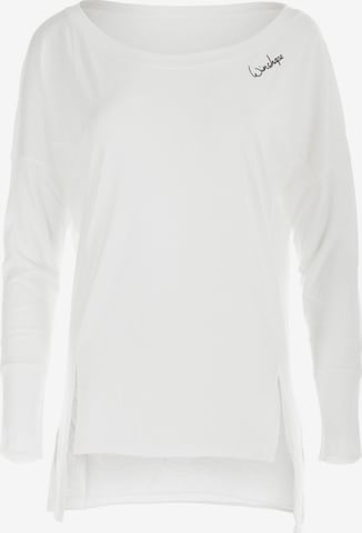 Winshape Λειτουργικό μπλουζάκι 'MCS003' σε λευκό: μπροστά