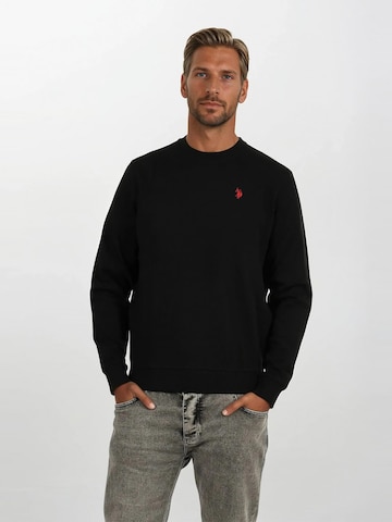 U.S. POLO ASSN. Sweatshirt in Black: front
