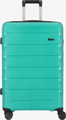 Trolley 'Travel Line' di D&N in verde: frontale
